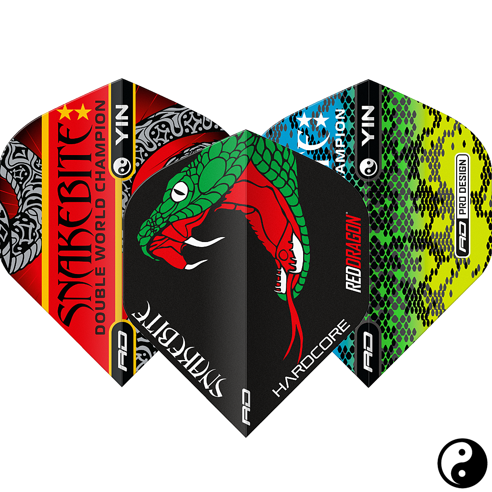 Red Dragon - Yin Yang Peter Wright Flightset