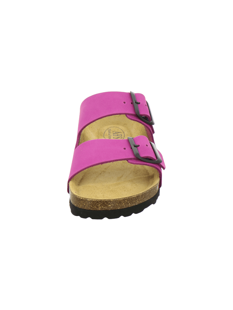 Pantoletten Damen Zweischnaller pink
