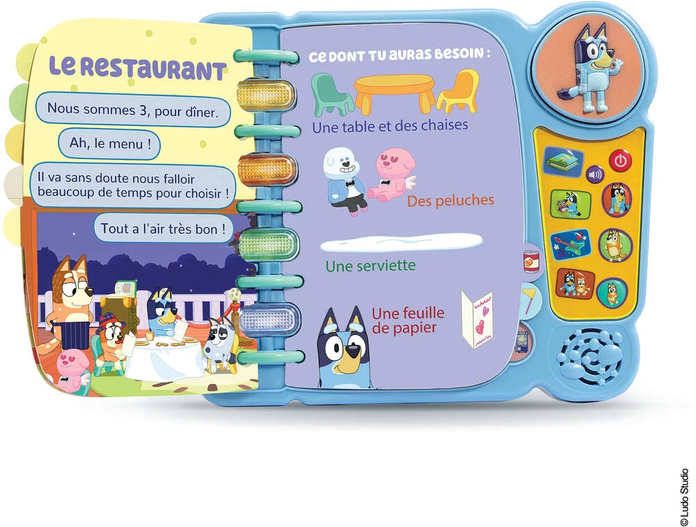 BLUEY - MON LIVRE-JEU INTERACTIF
