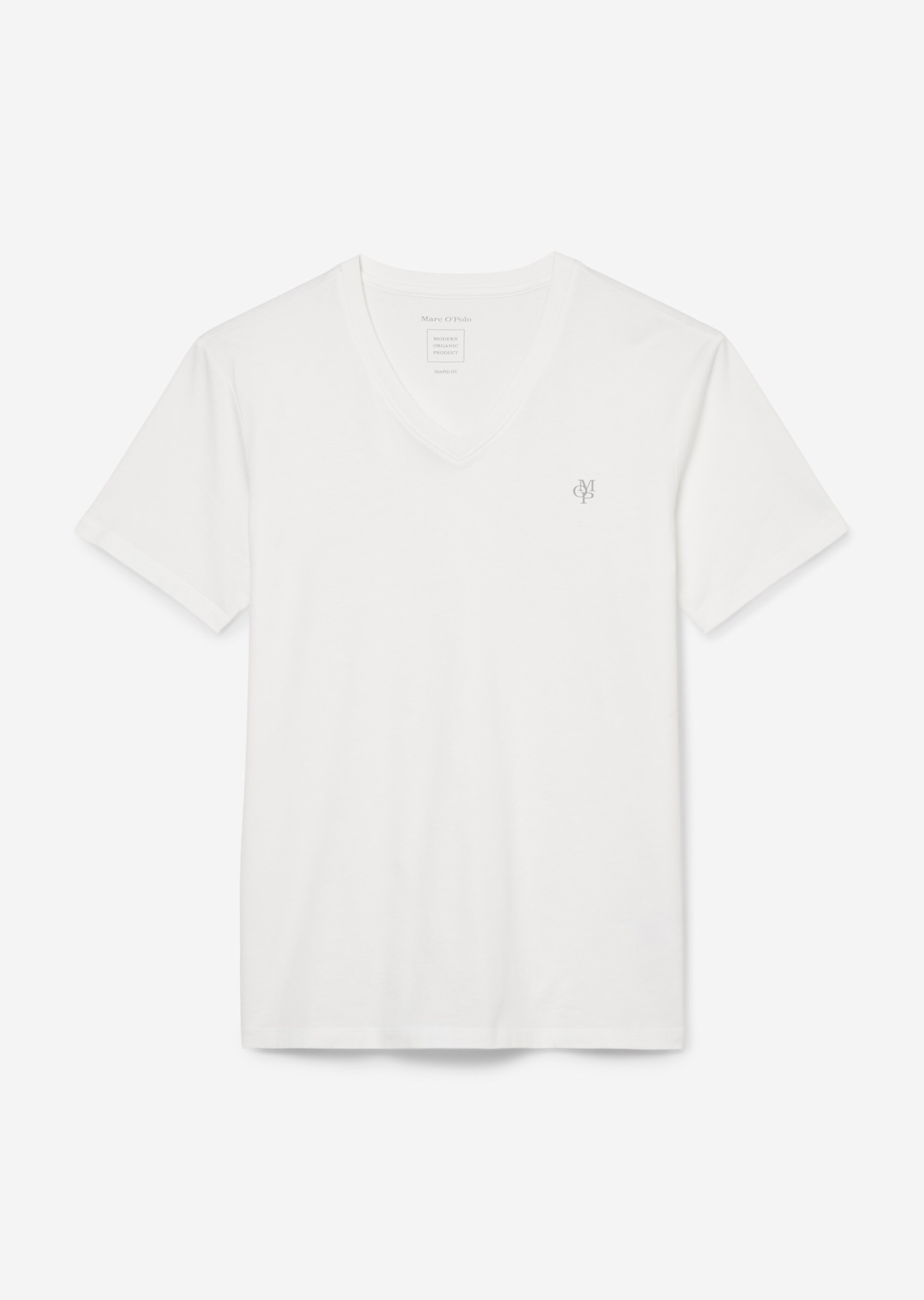 V-Neck-T-Shirt regular aus reinem Organic Cotton
