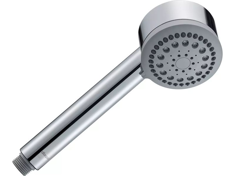 diaqua® EXCLUSIVE, Duschbrause Baronessa Verchromt – Verstellring grau, 1/2