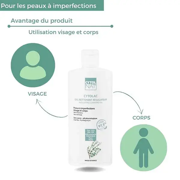 Cytolnat - Gel de Limpeza Regulador Cytolac
