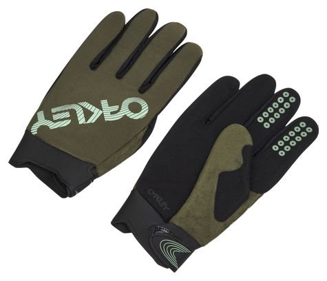 Gants Longs Oakley Seeker Thermal Khaki