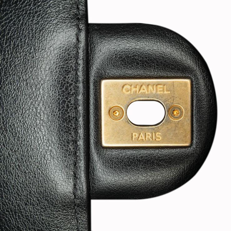 Chanel Vintage Chanel Crossbody Bag Black