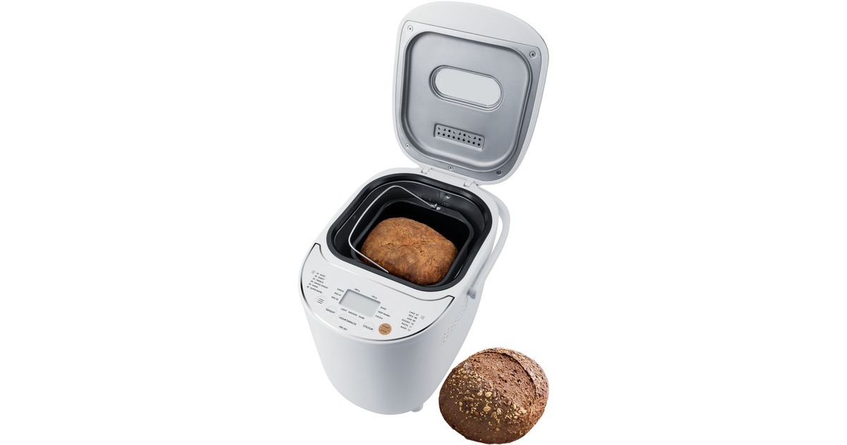 StebaBM 3 broodbakmachine  (Wit/zilver)