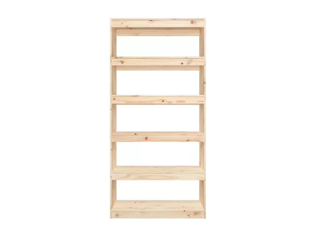Bibliothèque/Séparateur de pièce 80x30x167,4 cm Bois de pin