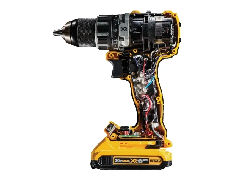 DeWALT DCD791D2-QW - Bor/driver - ledningfri - 2-hastigheders - nøgleløs borepatron 13 mm - 70 N·m - 2 batterier - 18 V