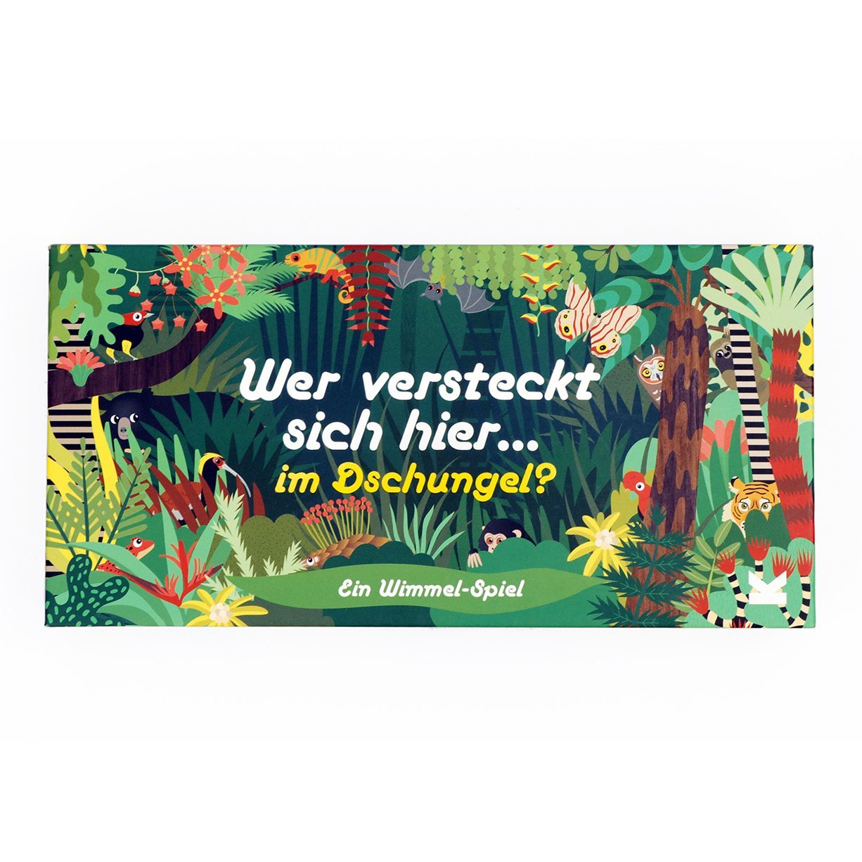 Wer versteckt sich hier…im Dschungel?, Wimmelspiel