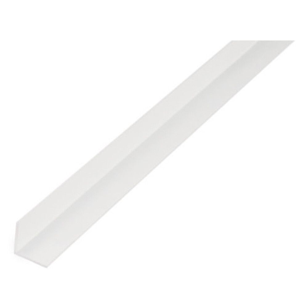 VINKELPROFIL GAH ALBERTS PVC 1000X30X30MM HVIT