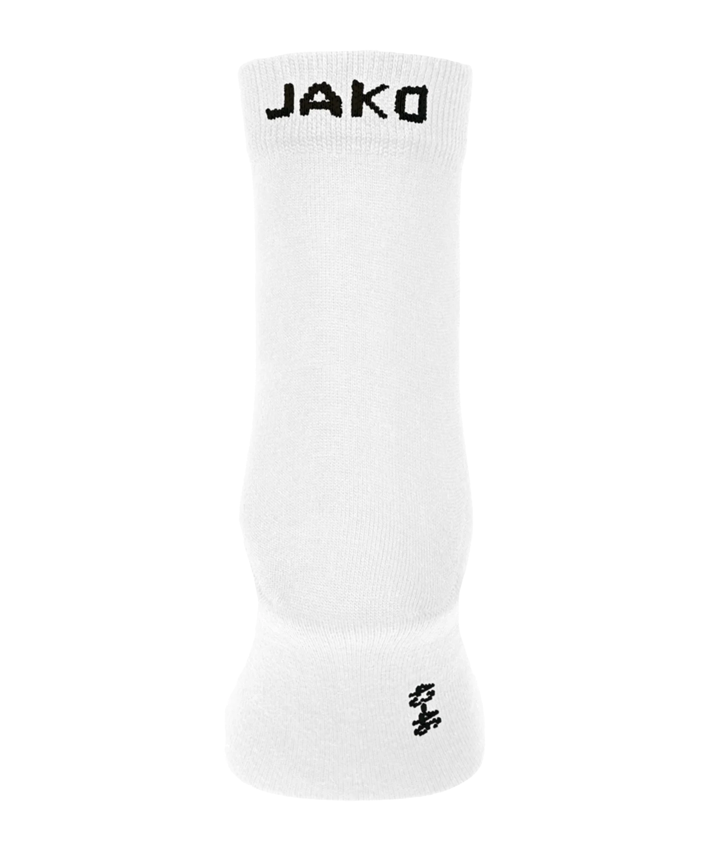 JAKO Freizeitsocken kurz 3er Pack Weiss F00