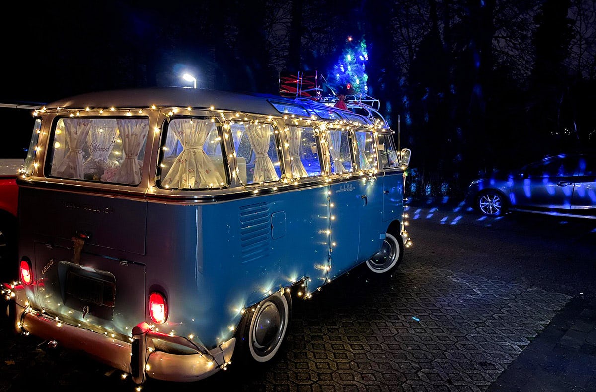 Glühwein-Fahrt VW Bulli Tecklenburg