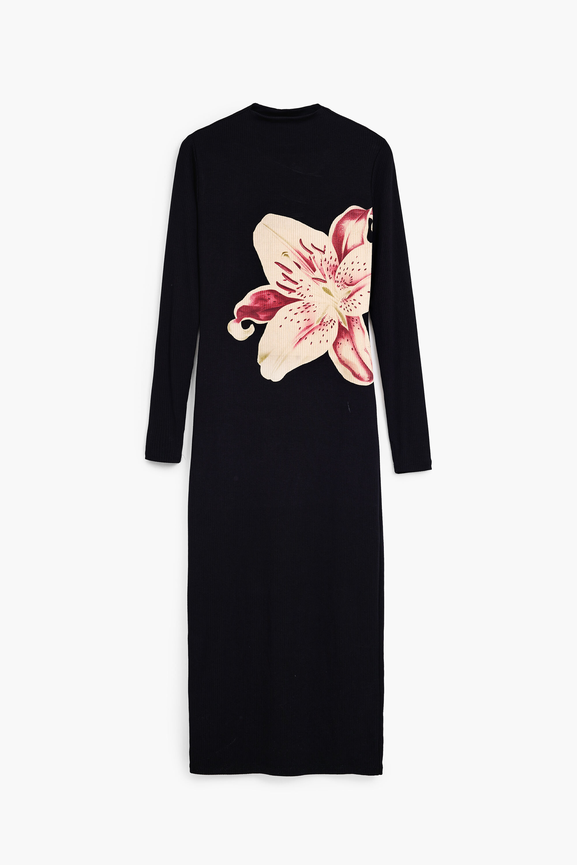 vestido longo orquídea