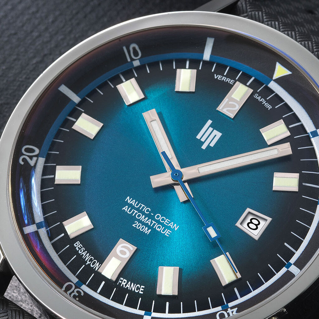Montre Lip Nautic Ocean Bleu