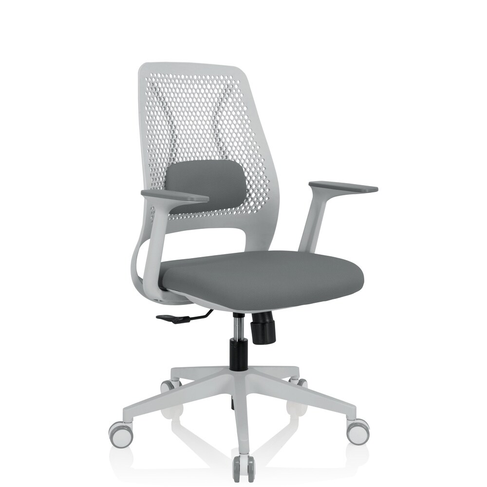 Home Office Bürostuhl PARFERIO W Stoff mit Armlehnen hjh OFFICE