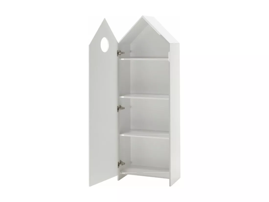 HAVRE - Armoire Cabane de Plage Rose 1 Porte