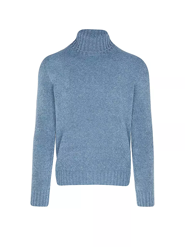 GRAN SASSO Rollkragenpullover hellblau