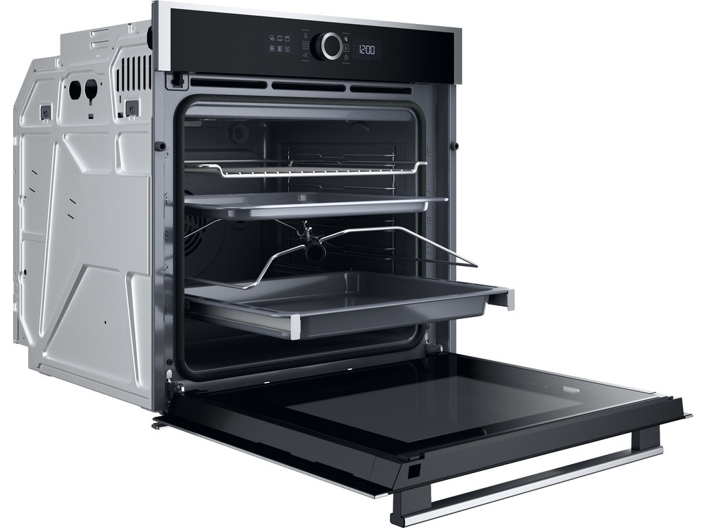 FORNO MULTIFUNÇÕES HOTPOINT HAOI4S8PM1XA PIROLÍTICO E HIDROLÍTICO A  73L