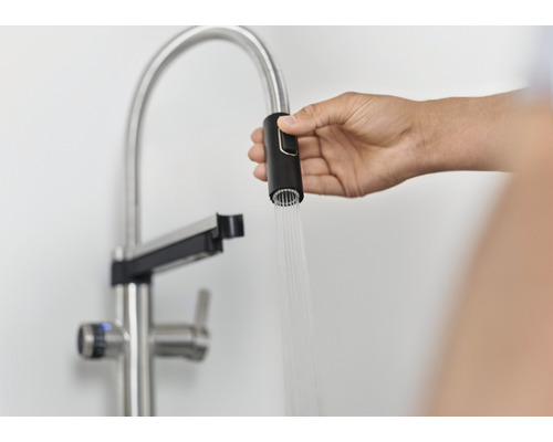 Blanco keukenkraan DRINK.FILTER EVOL-S PRO satijn goud mat 527430
