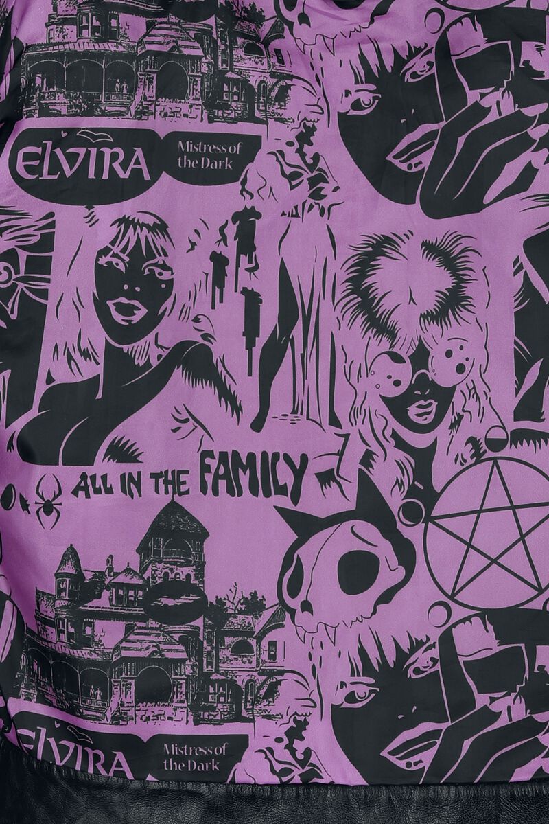 Gothicana X Elvira - Veste en cuir | Gothicana by EMP Veste en cuir