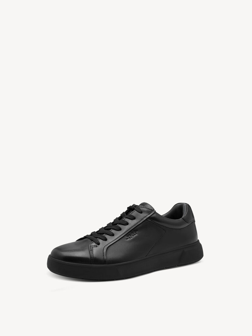 Leren Sneaker - zwart