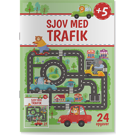 Sjov med trafik 24 tegninger A4