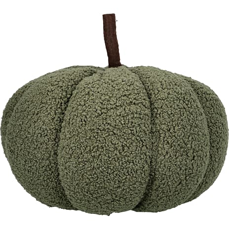 Efterårs plysgræskar H:22 cm - flere varianter - assorteret