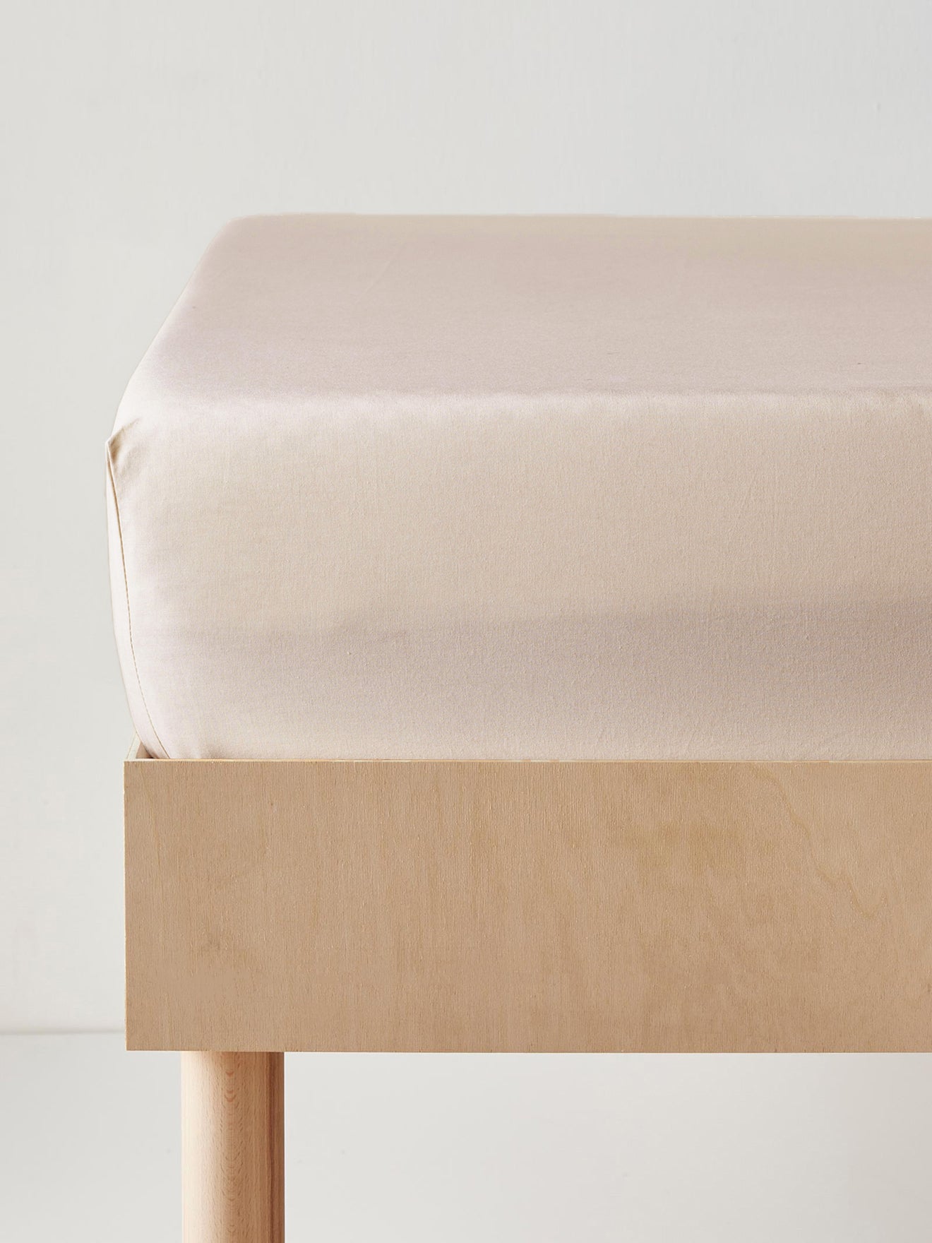 Drap-housse uni coton 