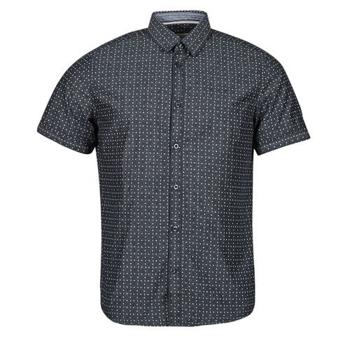 Tom Tailor - FITTED PRINTED SHIRT - Marine