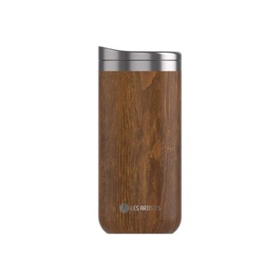 Les Artistes Univers Earth - Mug isotherme - 500 ml - blanc, rouge et bleu - acier inoxydable