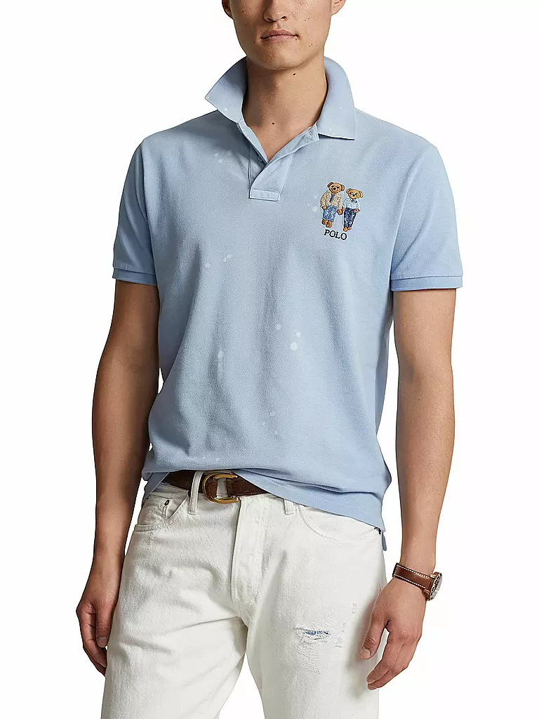 POLO RALPH LAUREN Poloshirt hellblau
