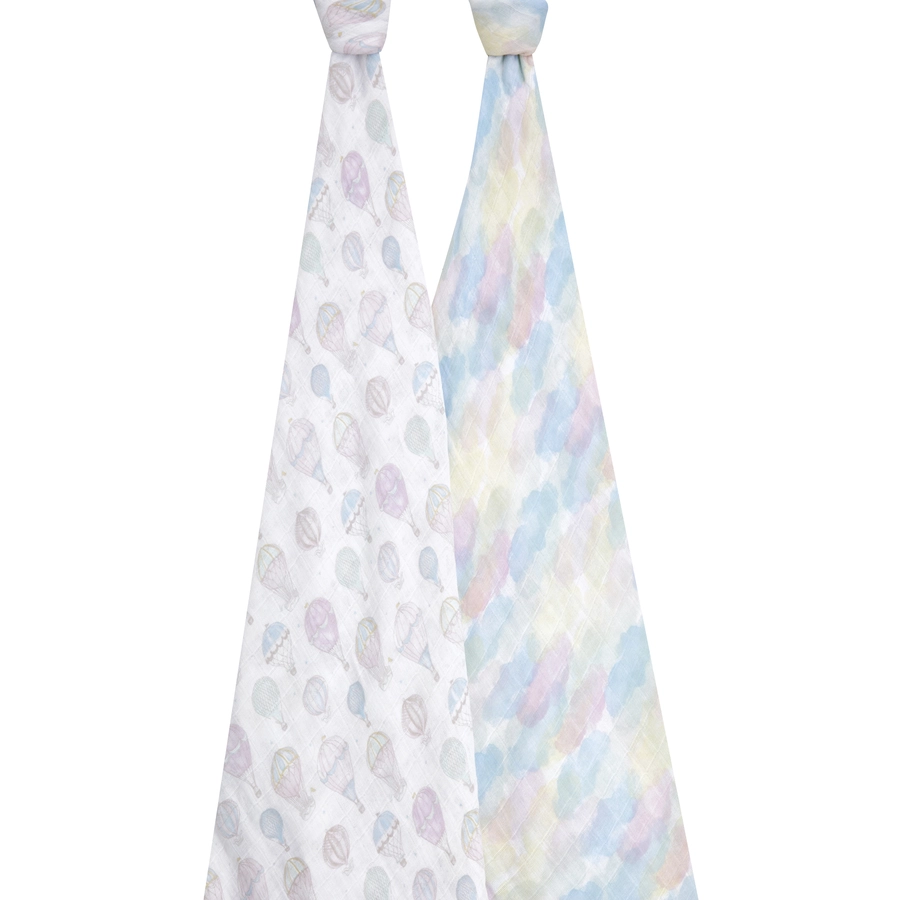 aden + anais™ Pucktücher above the clouds 2er-Pack