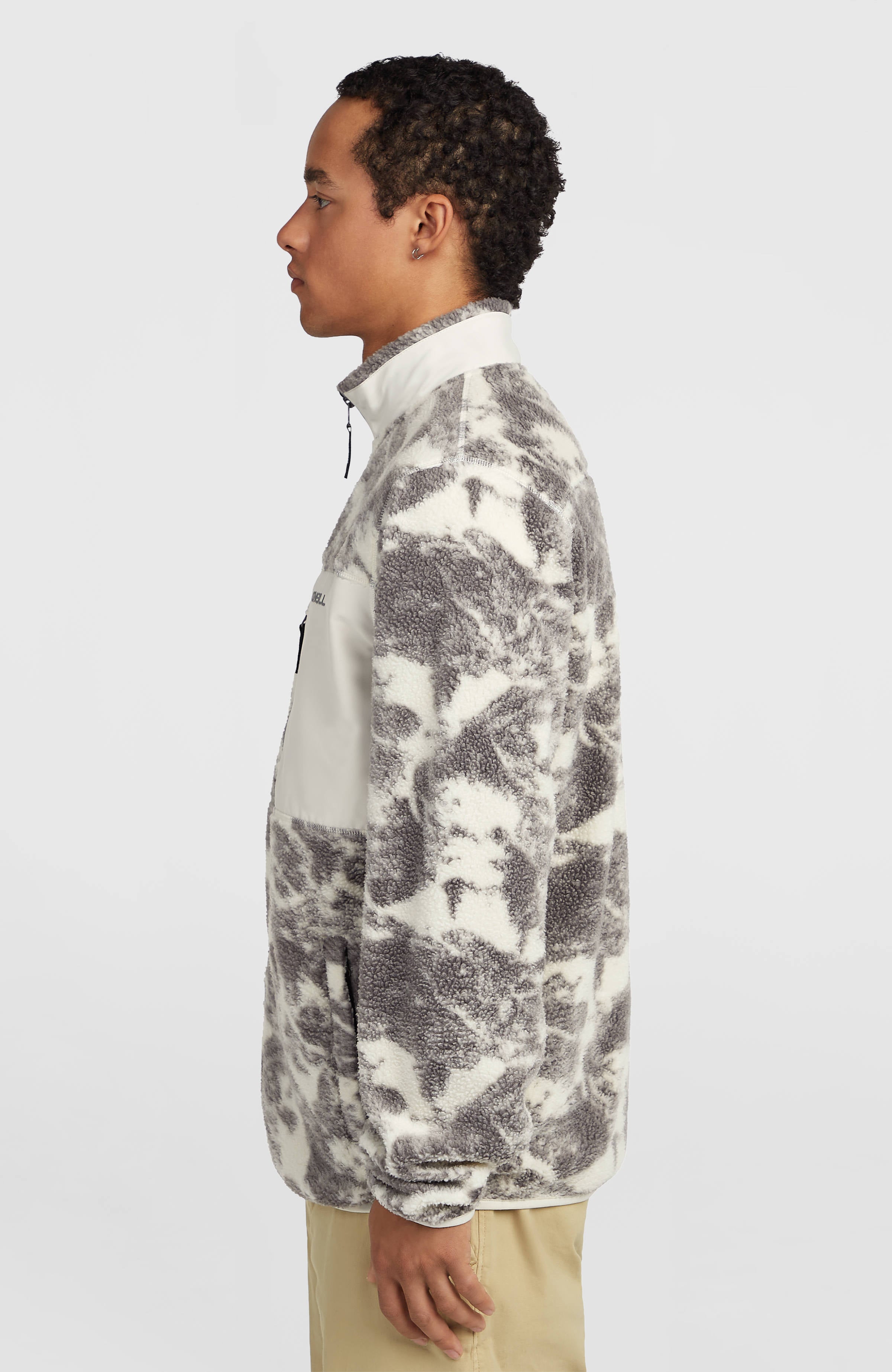 Must-Have High-Pile fleecevest met volledige rits