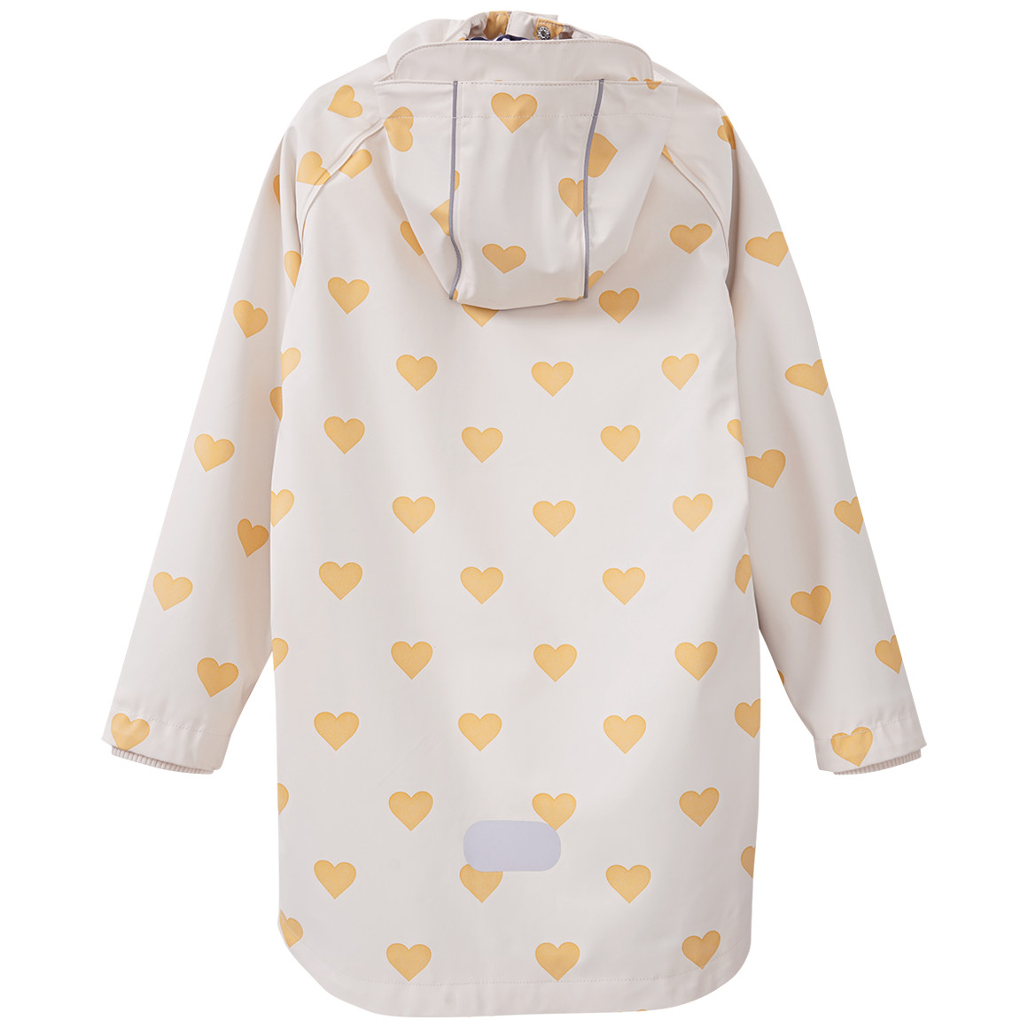 Yigga Mädchen Regenjacke mit Beschichtung creme