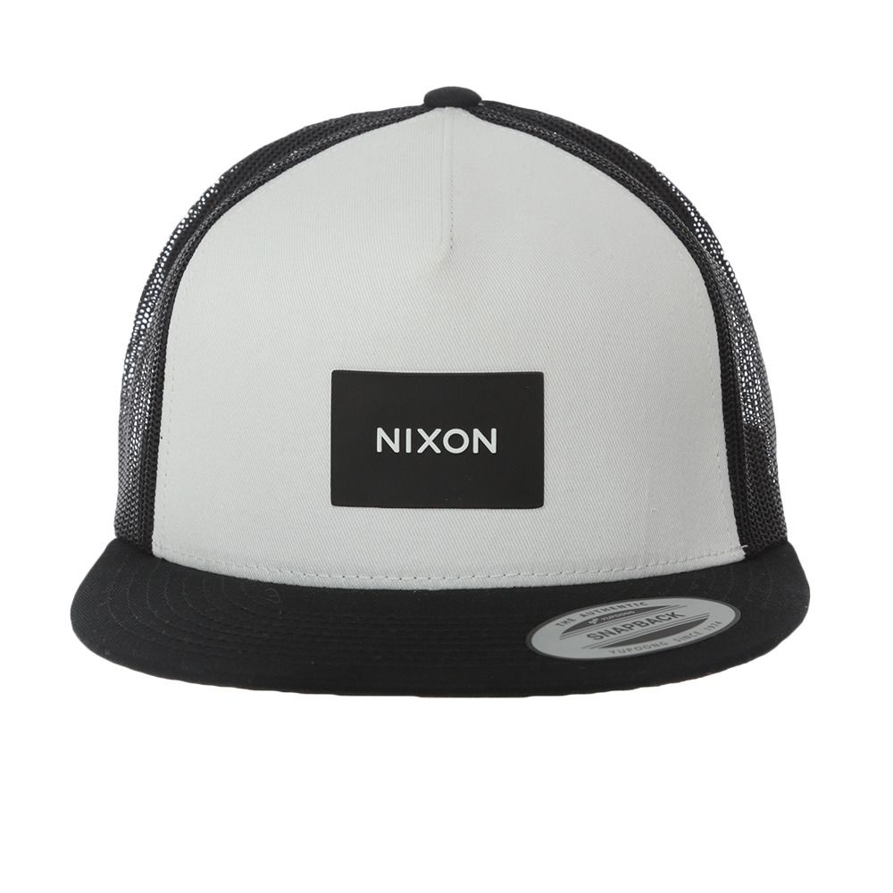 Nixon CAMIONNEUR TEAM - Casquette Homme white/black/black