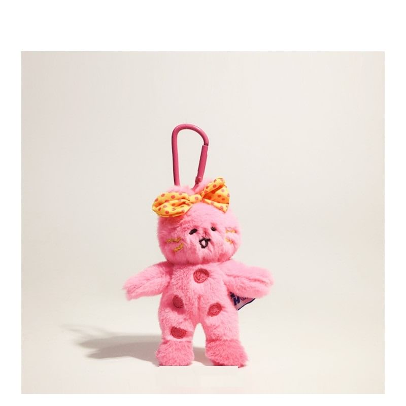 Baburu - Katten Chenille Tashanger Sleutelhanger