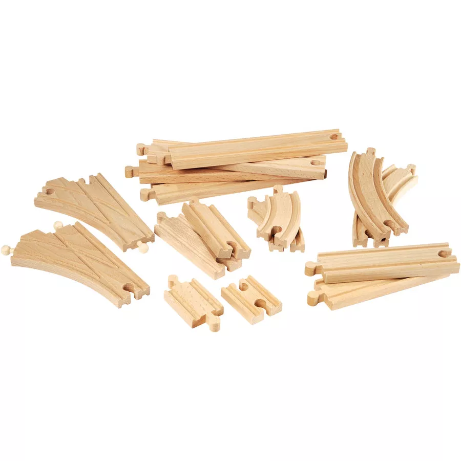 BRIO® WORLD Mittleres Schienensortiment 33402
