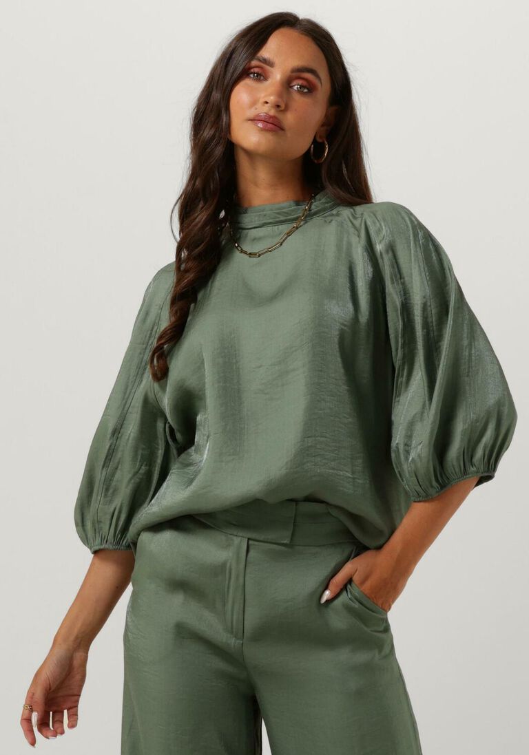 AAIKO groene aaiko blouse lavie vis 355