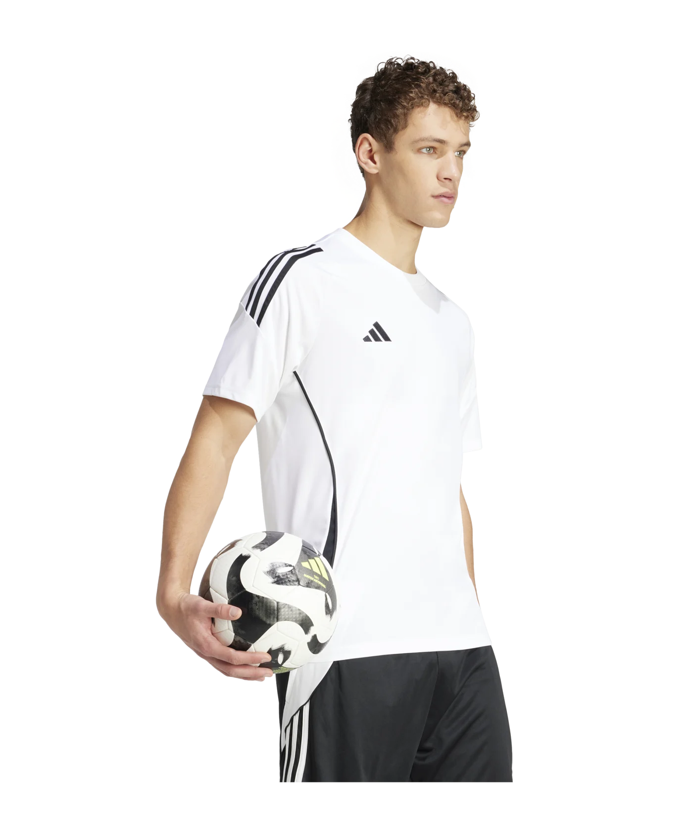 adidas Tiro 24 Trikot Weiss Schwarz