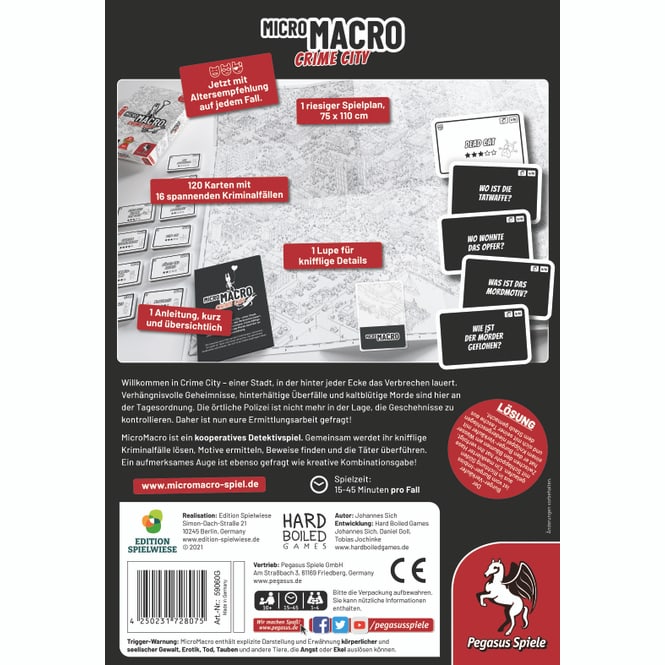 MicroMacro - Spiel des Jahres 2021