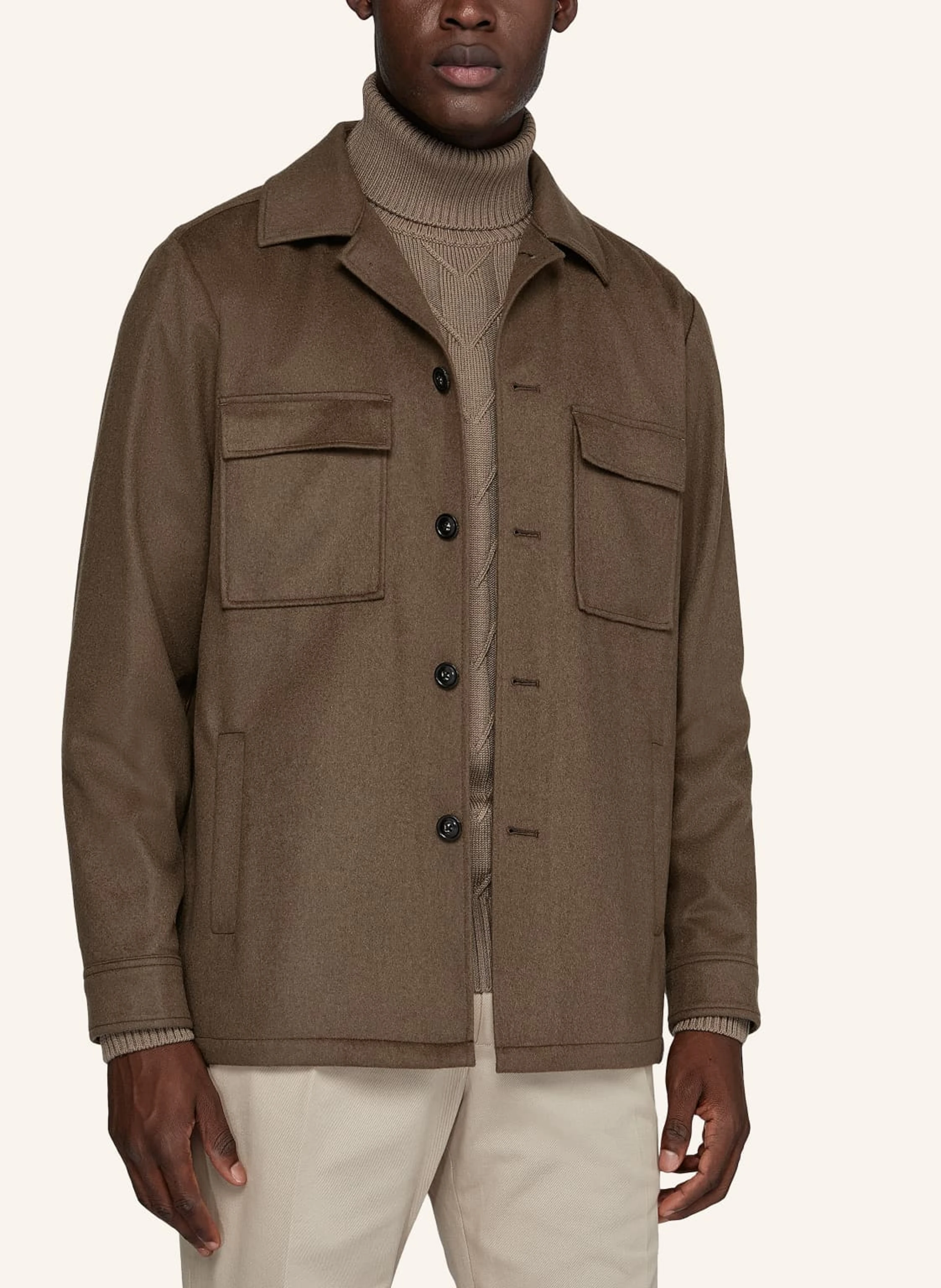 BOGGI MILANO Overjacket aus Cashmere