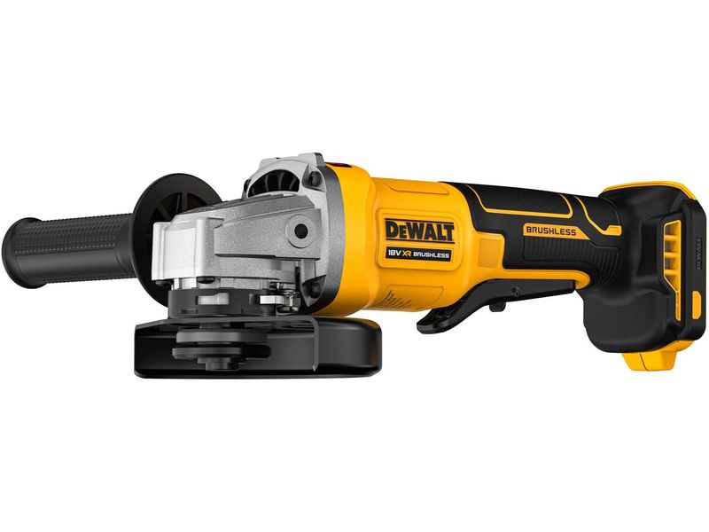 DEWALT Winkelschleifer 18 V DCG408NT-XJ Ohne Akku 18 V Brushless Akku-Winkelschleifer mit 125 mm Scheibendurchmesser