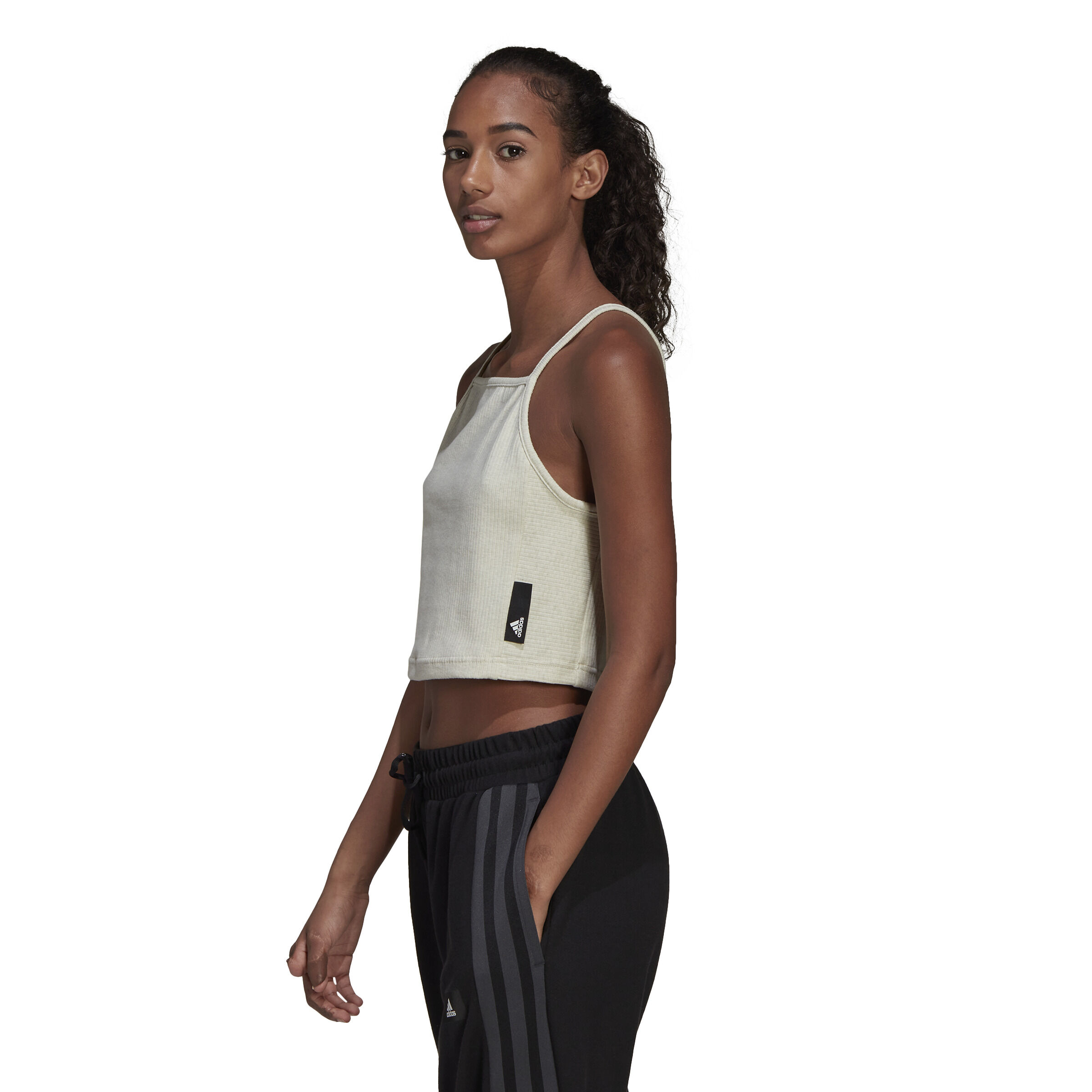 adidas Studio Lounge Summer Débardeur Tank Top Femmes - Vert