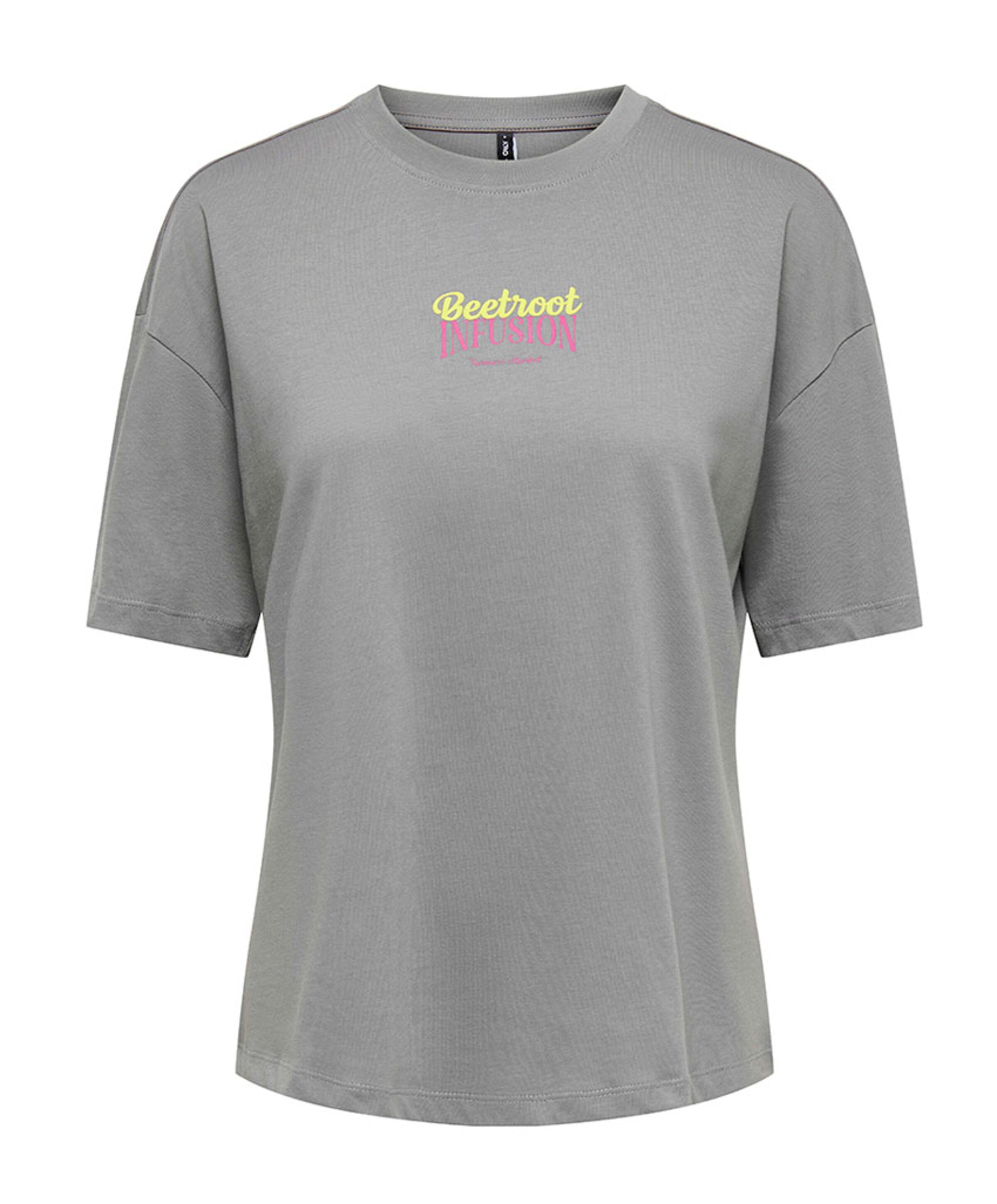 Only Dames T-shirt grijs