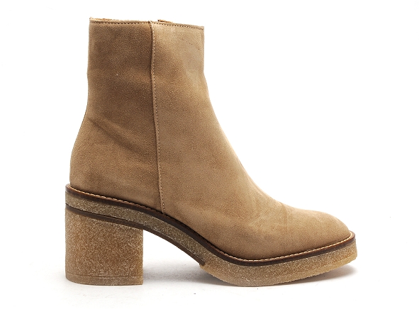 Alpe boots bottine talons femme 2626 beige