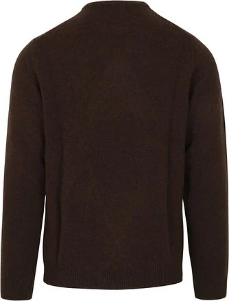 Suitable Pullover Wol O-Hals Bruin LMBS-O-21 64423 kopen