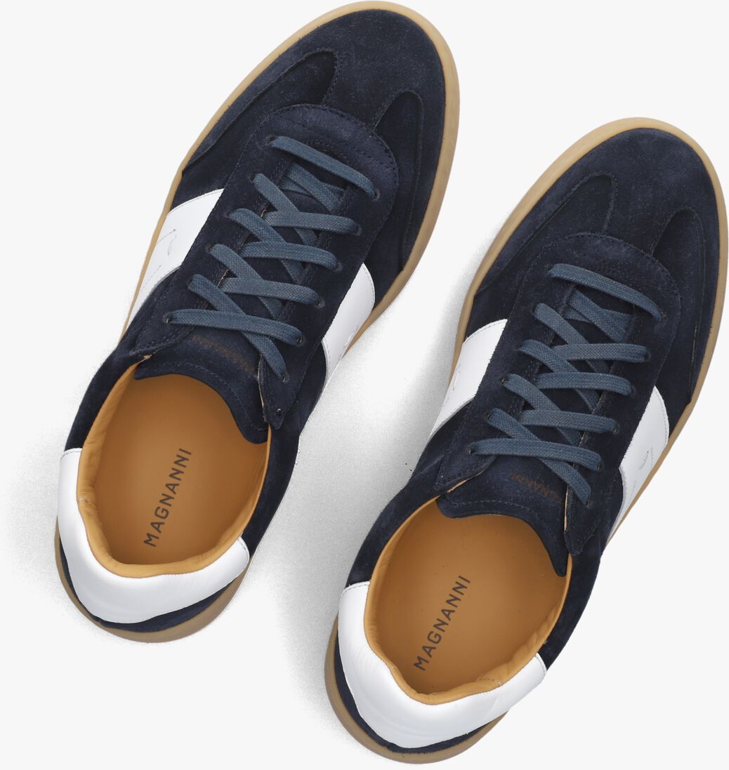 blauwe magnanni lage sneakers 25851 sue