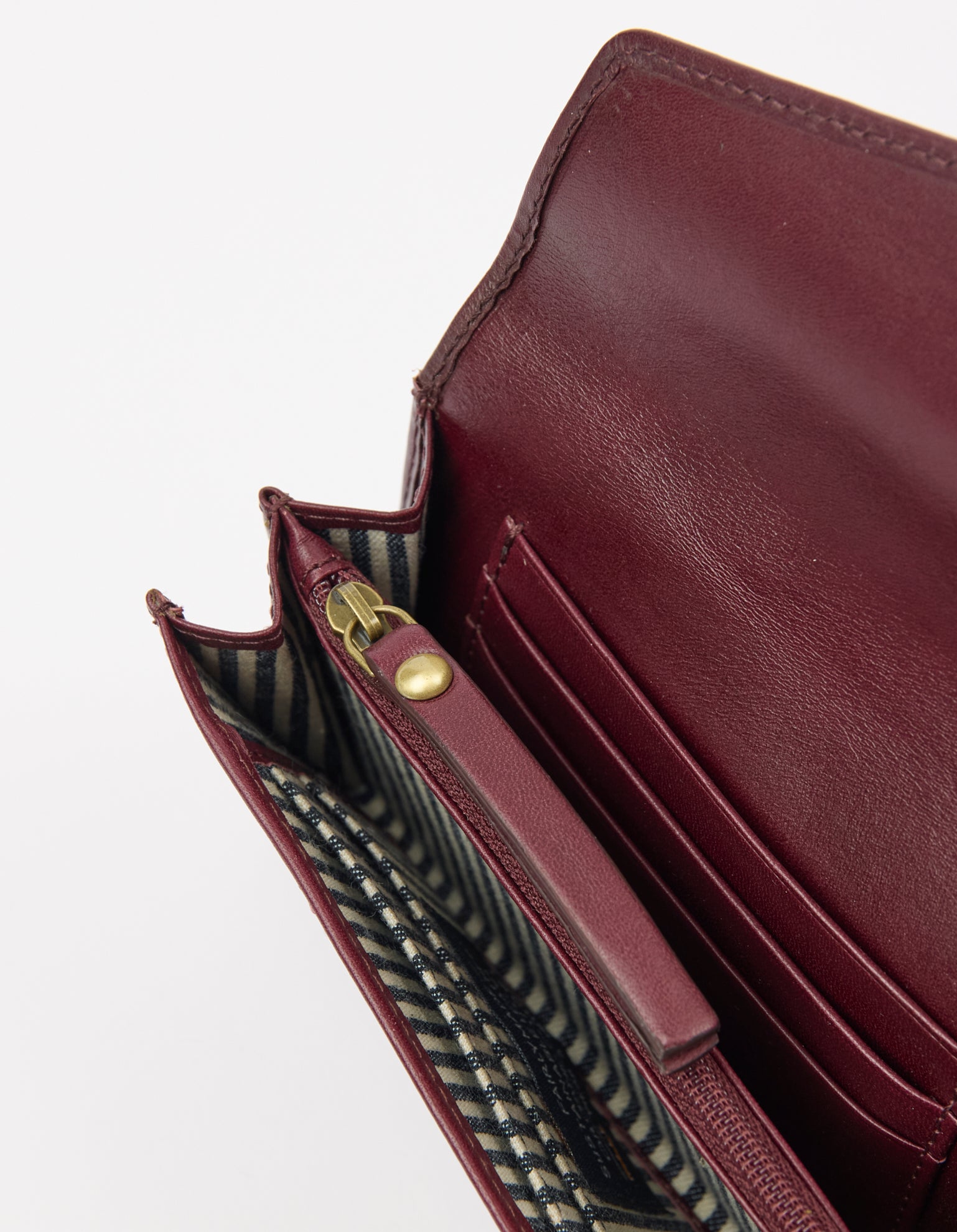 Jo's Purse - Dark Cherry Classic Leather