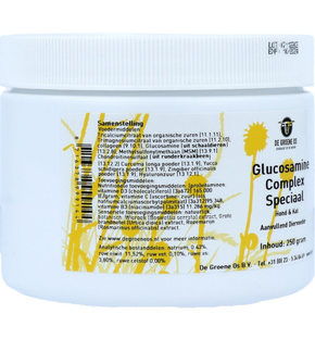 De Groene Os Glucosamine Complex Speciaal - Hond & Kat 250GR