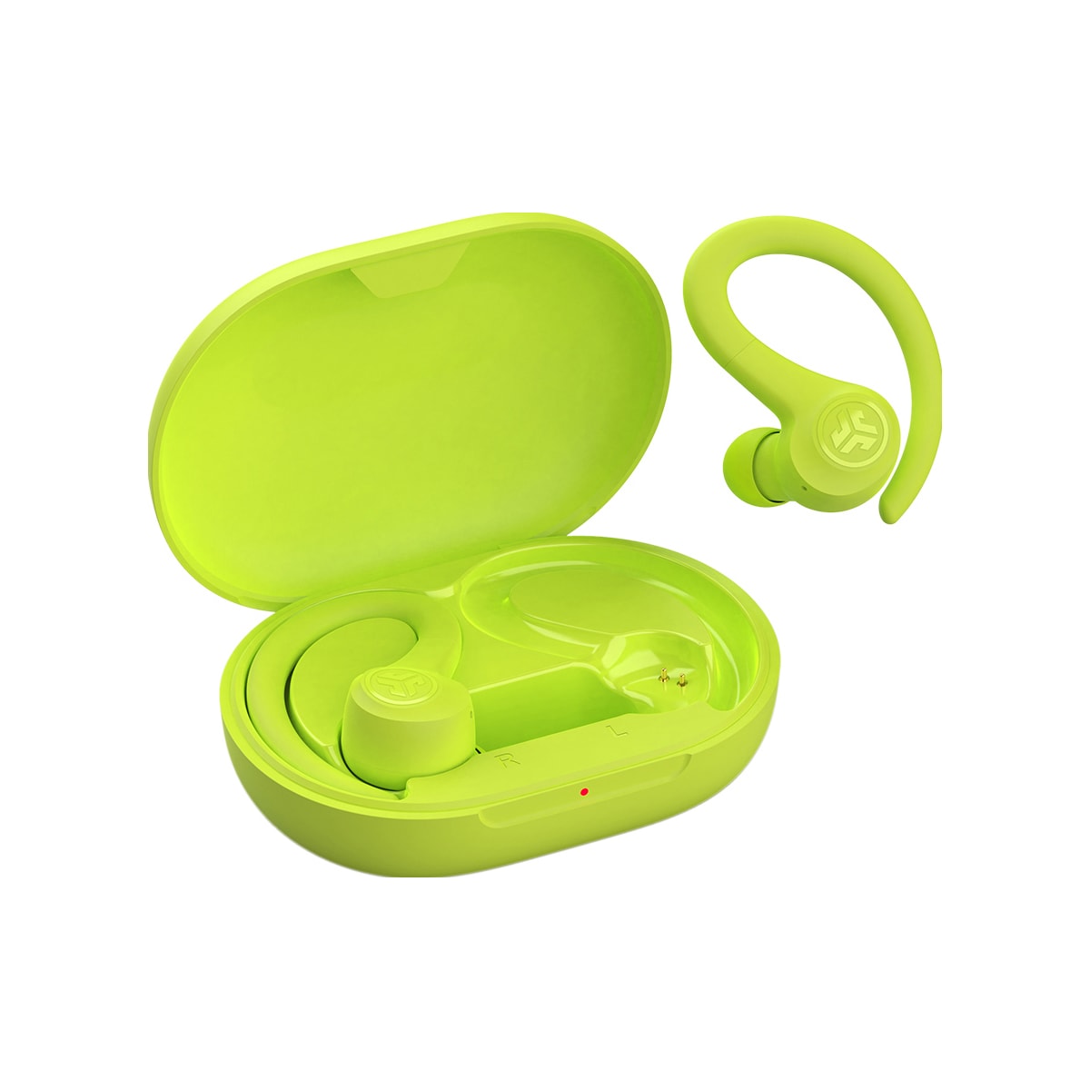 JLab Go Air Sport helt trådløse in-ear hodetelefoner (gul)