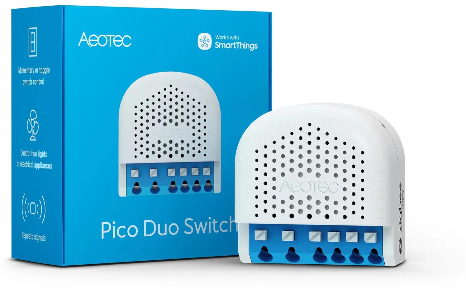 Pico Duo SwitchDoppelschalter mit Zigbee-Technologie
